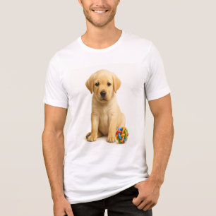 T-shirt En Tri-matière Puzzle Me This - Labrador Retriever Puppy