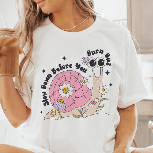 T-shirt En Tri-matière Ralentissez Avant De Brûler