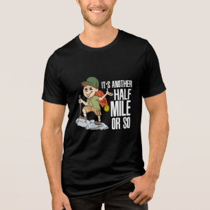 T-shirt En Tri-matière Randonnée pédestre En Plein Air Un Autre Demi-Mile