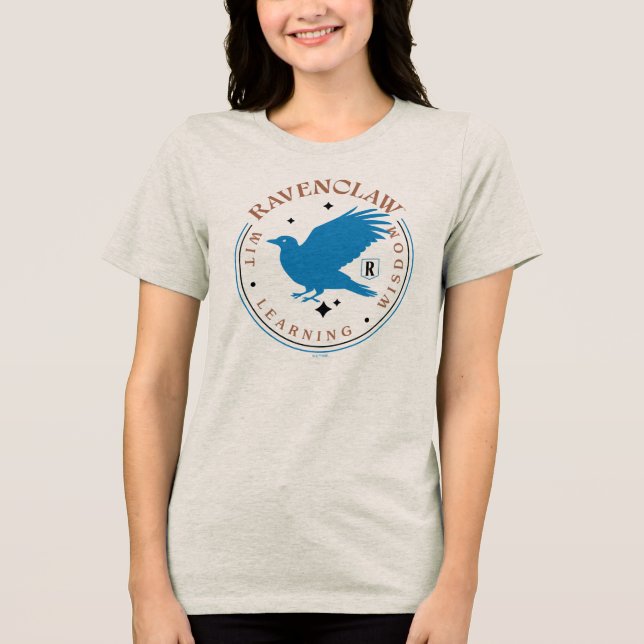 T-shirt En Tri-matière RAVENCLAW™ Blue Eagle House Pride Badge (Recto)