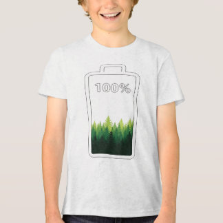 T-shirt En Tri-matière Rechargez Votre Âme en Pleine Nature