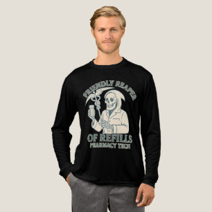 T-shirt En Tri-matière Refoulage amical des recharges Pharmacie Tech Skel