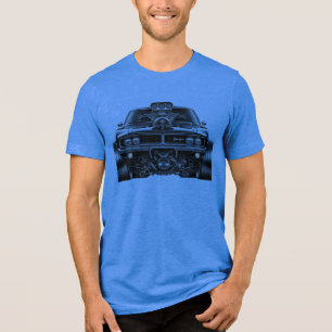 T-shirt En Tri-matière Remontée de la voiture de musculation