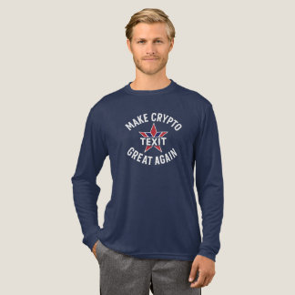 T-shirt En Tri-matière Rendre le Crypto grand à nouveau Bella+Canvas Tri-