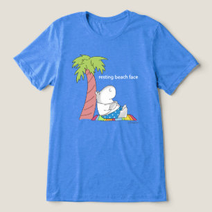 T-shirt En Tri-matière REPOS PLAGE FACE ventre bouton hippo Boynton