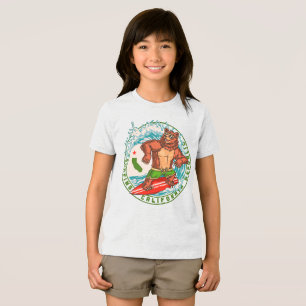 T-shirt En Tri-matière République de l'ours de surf de Californie