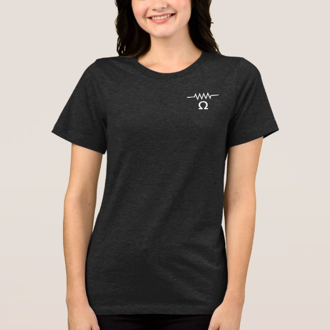 T-shirt En Tri-matière Résistance à Ohms (Recto)
