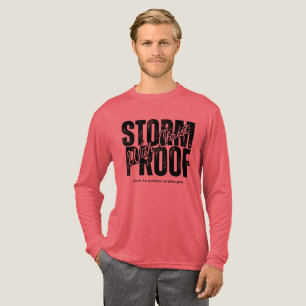 T-shirt En Tri-matière Résistant aux tempêtes avec le Christ - Christiani