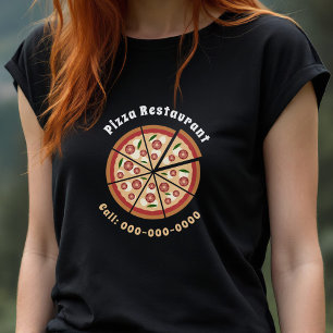 T-shirt En Tri-matière Restaurant Pizza