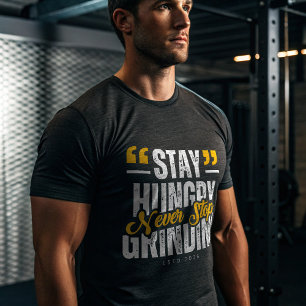 T-shirt En Tri-matière Restez Affamés, Ne Cessez Jamais De Broyer   Savag