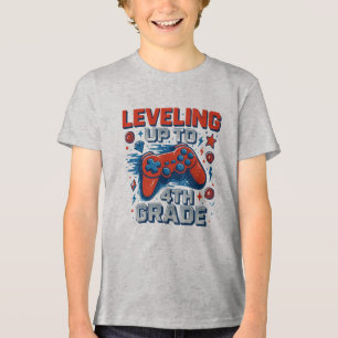T-shirt En Tri-matière Retour à l'école 4e année garçon fille gamer