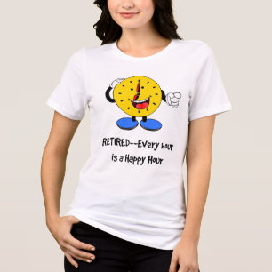 T-shirt En Tri-matière Retraité — Chaque heure est une bonne heure,