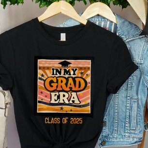 T-shirt En Tri-matière Retro Design Moderne Dans Mon Grad Era Graduation