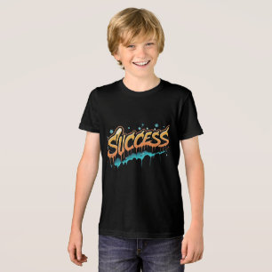 T-shirt En Tri-matière Réussite Conçu Bella+Canvas Jeune Tri-Mélange