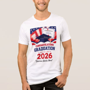 T-shirt En Tri-matière "Rêver Réussir Graduer"