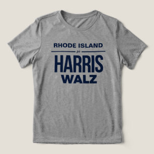 T-shirt En Tri-matière Rhode Island pour Harris Walz