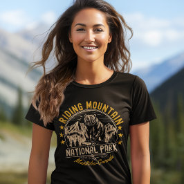 T-shirt En Tri-matière Riding Mountain National Park Forest Landscape
