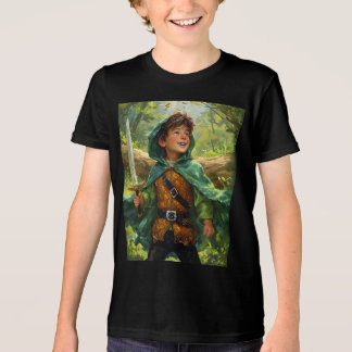T-shirt En Tri-matière Robin des Bois représenté comme un enfant
