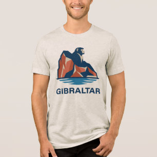 T-shirt En Tri-matière Rocher de Gibraltar