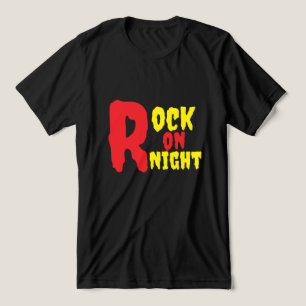T-shirt En Tri-matière Rocher La Nuit Les Hommes Portent