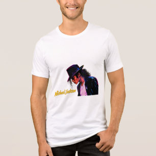 T-shirt En Tri-matière Roi de la Pop Légende Moonwalk Design Rétro Hommag