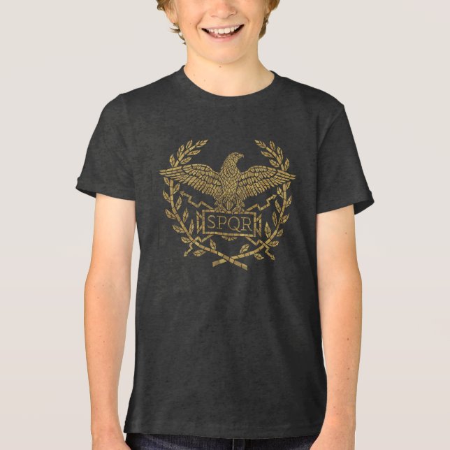 T-shirt En Tri-matière Roman Empire Eagle Mosaic Emblem (Recto)