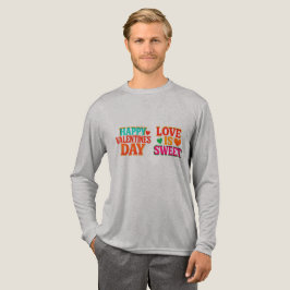 T-shirt En Tri-matière Romantic Valentine’s Day T-Shirt