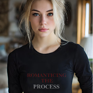T-shirt En Tri-matière Romantiser Le Processus Esthétique De Croissance P