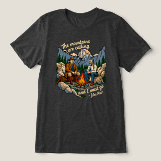 T-shirt En Tri-matière Roosevelt et Muir Yosemite Appelle
