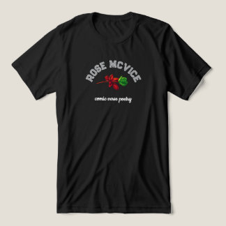 T-shirt En Tri-matière Rose McVice poète en verse comique #0