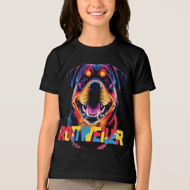 T-shirt En Tri-matière Rottweiler (Recto)
