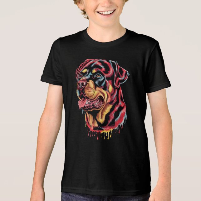 T-shirt En Tri-matière Rottweiler (Recto)