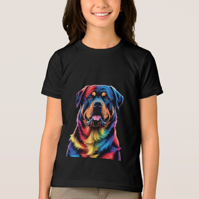 T-shirt En Tri-matière Rottweiler (Recto)