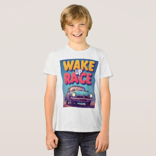 T-shirt En Tri-matière 🌟 Roues Ludiques Pour Petits Voyageurs 🚗