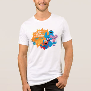 T-shirt En Tri-matière Rue Sésame   Un festival de lumières furieuses !
