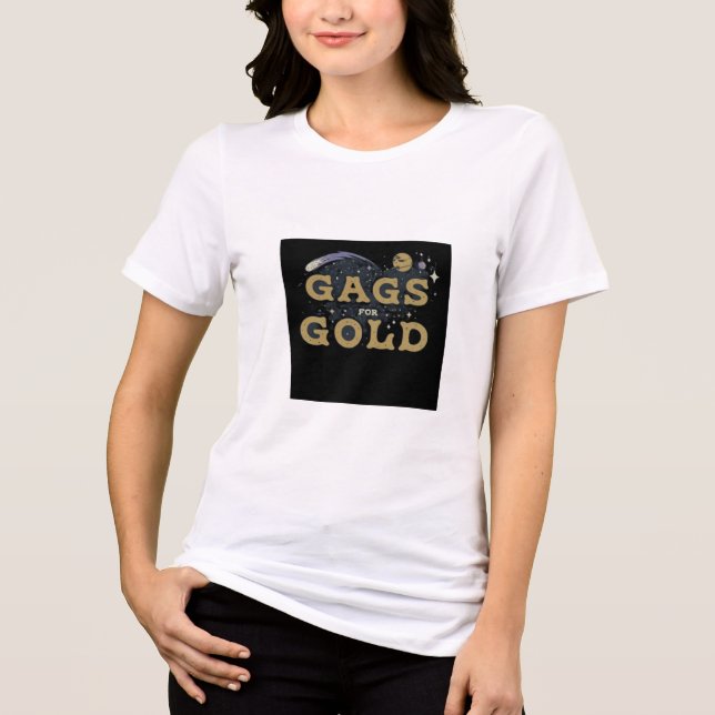 T-shirt En Tri-matière Sacs pour l'or (Recto)