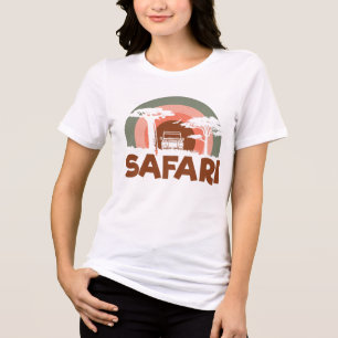 T-shirt En Tri-matière Safari Afrique thème