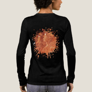 T-shirt En Tri-matière Safran Brûlé Silence