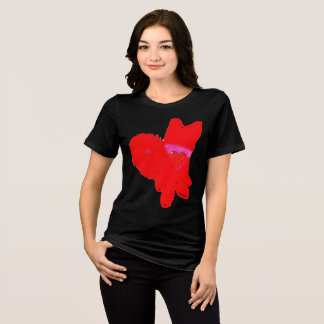 T-shirt En Tri-matière Saint-Valentin chien mignon