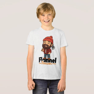 T-shirt En Tri-matière Saison automne flannelle