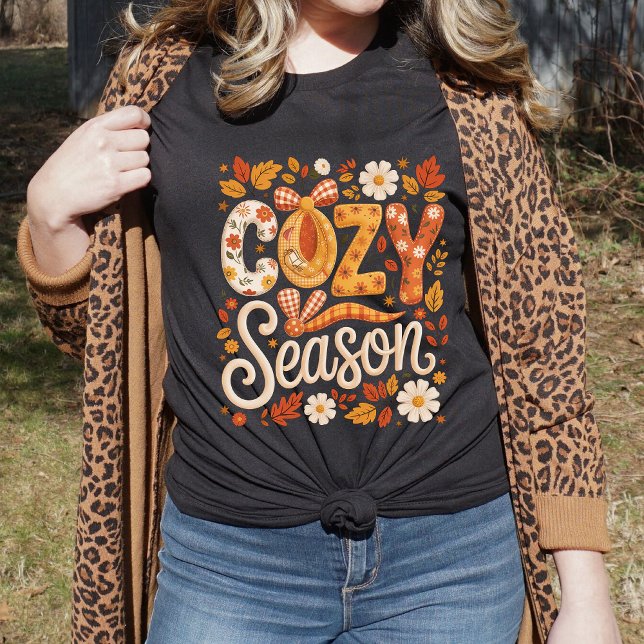 T-shirt En Tri-matière Saison cosy d'automne (Créateur téléchargé)