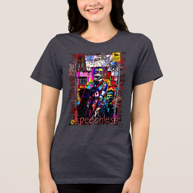 T-shirt En Tri-matière sans voix (Recto)