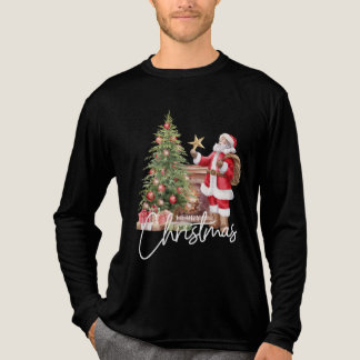 T-shirt En Tri-matière Santa Approved-Merry Christmas