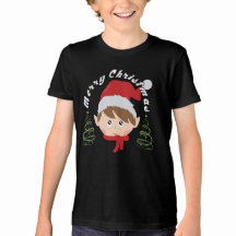 Sapin de Noël joyeux et chapeau de Père Noël