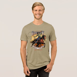 T-shirt En Tri-matière Sauver un cheval ; monter un cowboy Hommes
