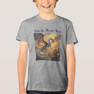 T-shirt En Tri-matière "Sauvez l'oiseau mystique"