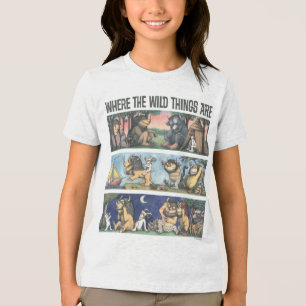 T-shirt En Tri-matière Scènes de Où les choses sauvages sont