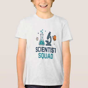 T-shirt En Tri-matière Scientist Squad Chimie Physique Retour à l'école