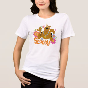 T-shirt En Tri-matière Scooby-Doo en fleurs