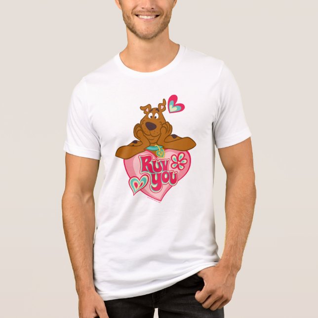 T-shirt En Tri-matière Scooby-Doo - Ruv You (Recto)
